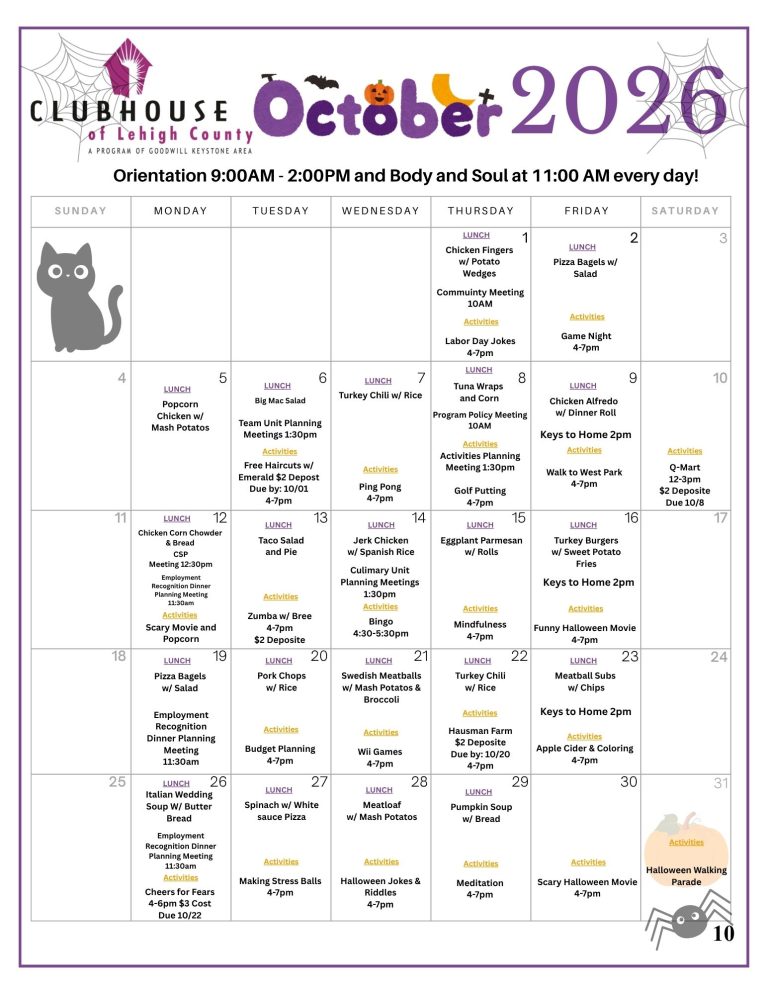 Monthly Calendar 1